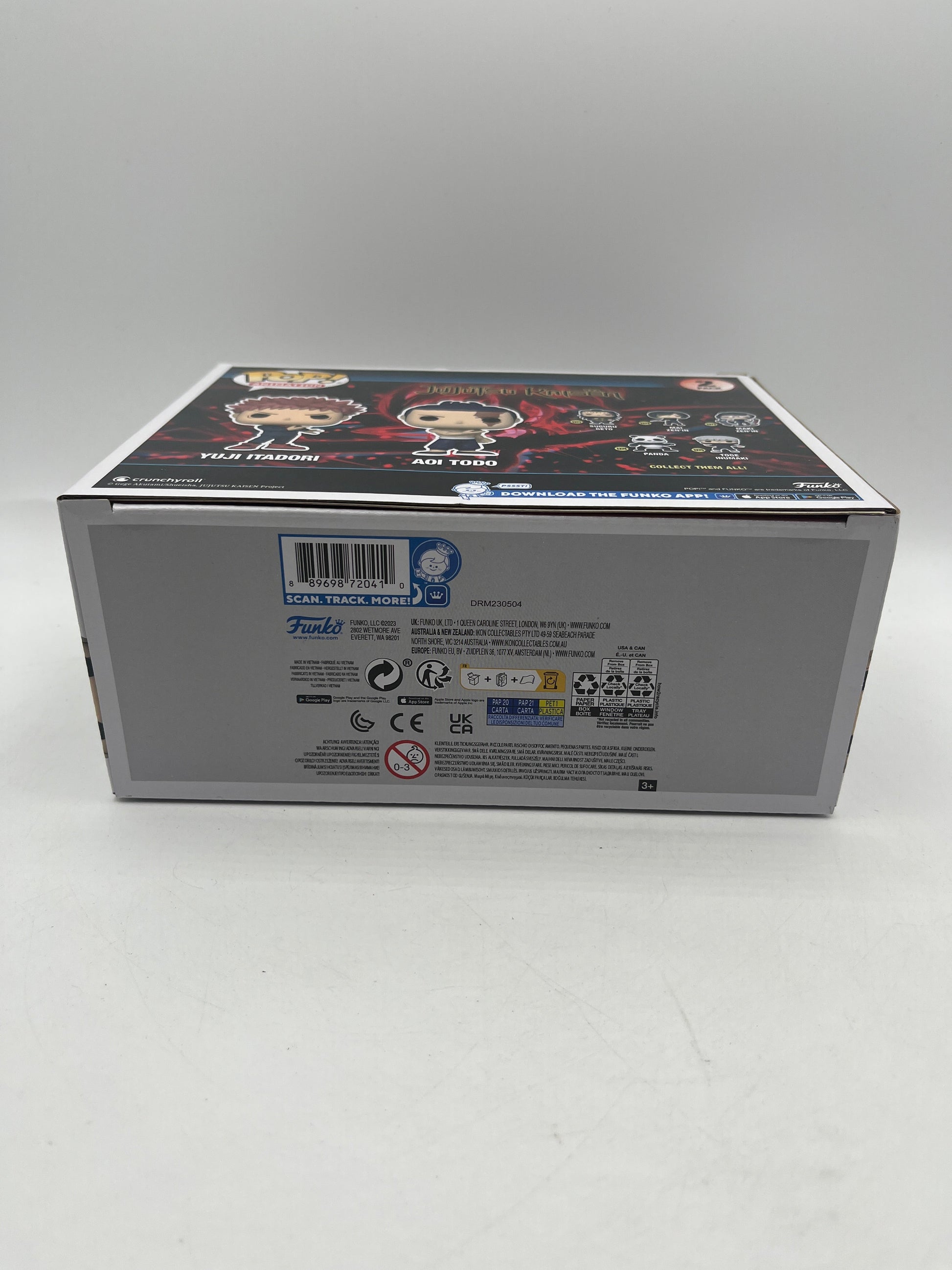 Funko Pop! Vinyl Jujutsu Kaisen Yuji Itadori & Aoi Todo 2Pack +combinedshipping FRENLY BRICKS - Open 7 Days