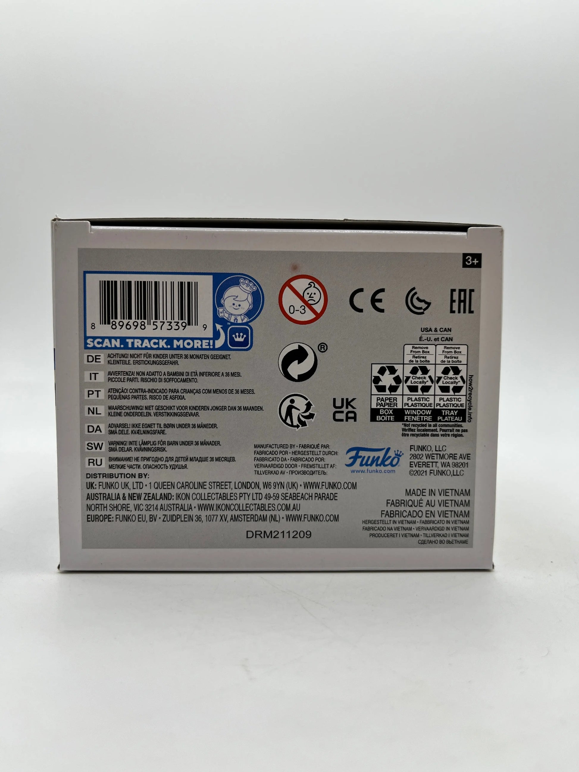 Funko POP! Animation Fairy Tail Jellal Fernandes #1047 - Vinyl Collectable FRENLY BRICKS - Open 7 Days