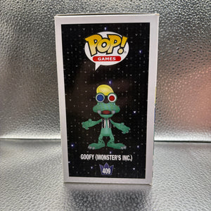 FUNKO Pop Vinyl Goofy (Monster’s Inc.) #409 FRENLY BRICKS - Open 7 Days