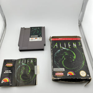 Alien 3 Nintendo NES - Complete with Instructions and Case - Untested FRENLY BRICKS - Open 7 Days