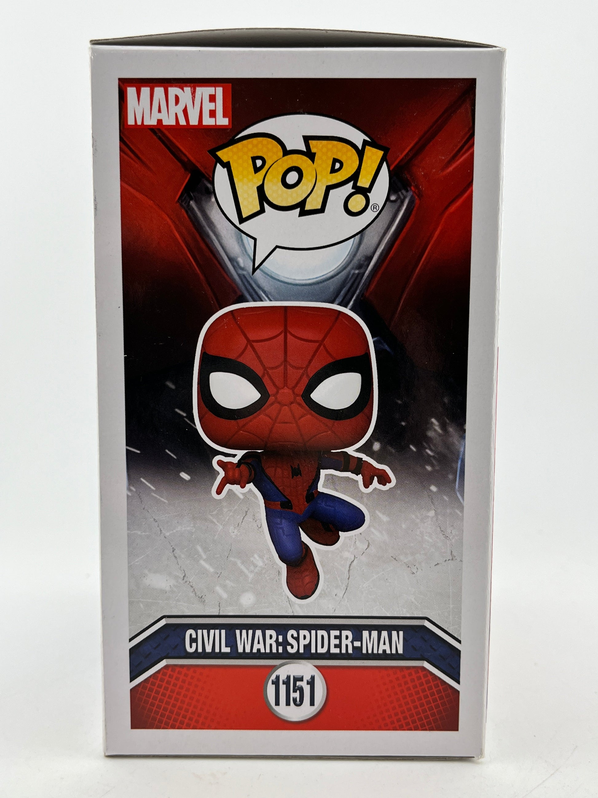Funko POP! Marvel Civil War - Spider-Man #1151 - Special Edition FRENLY BRICKS - Open 7 Days