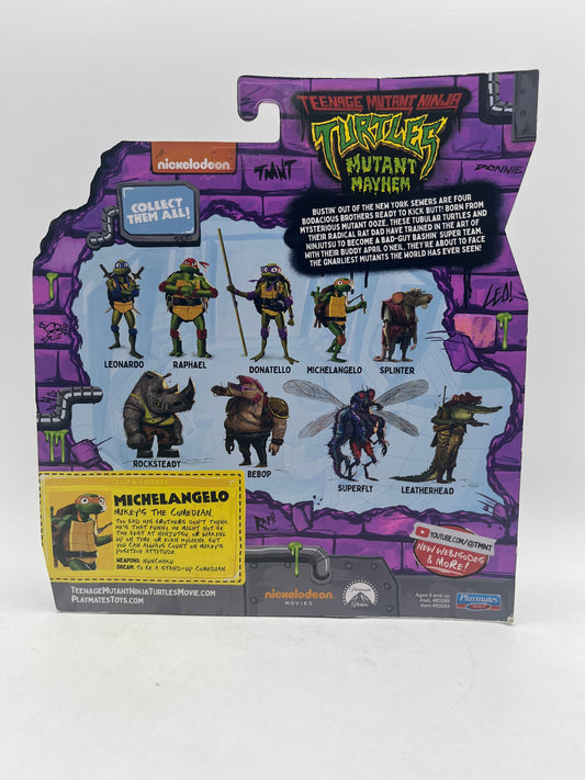 Teenage Mutant Ninja Turtles: Mutant Mayhem Michelangelo 4.25" Figure FRENLY BRICKS - Open 7 Days