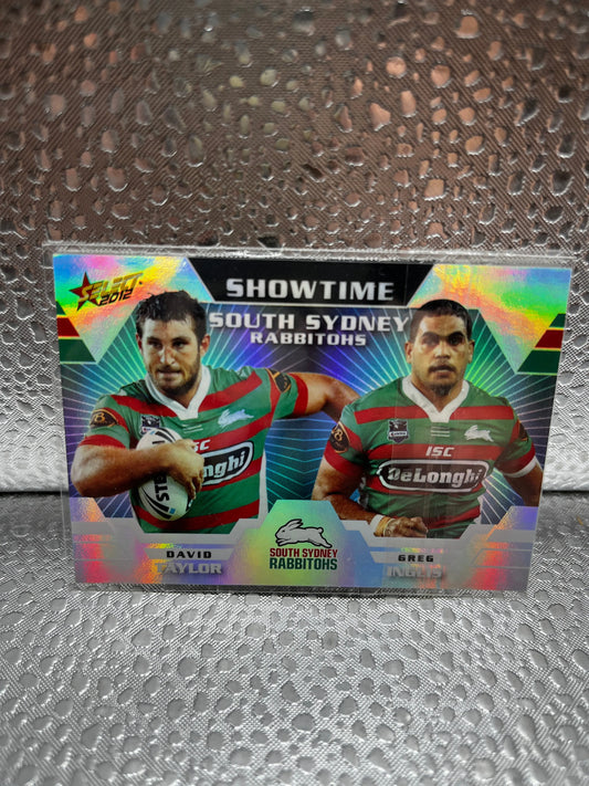 Select 2012 Showtime South Sydney Rabbitohs David Taylor and Greg Inglis ST13 FRENLY BRICKS - Open 7 Days