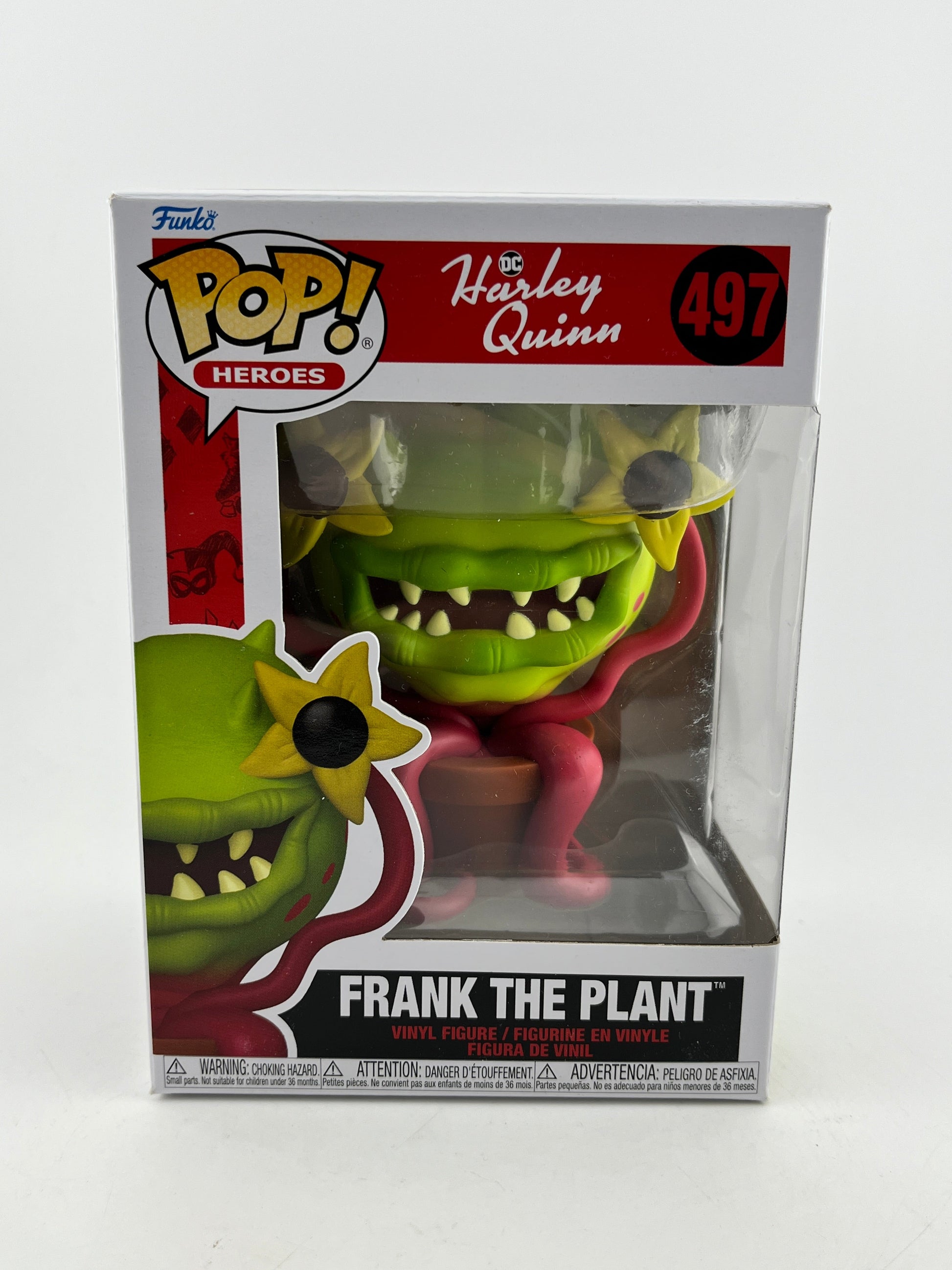 Funko POP! DC Harley Quinn - Frank The Plant #497 - Vinyl Collectable FRENLY BRICKS - Open 7 Days