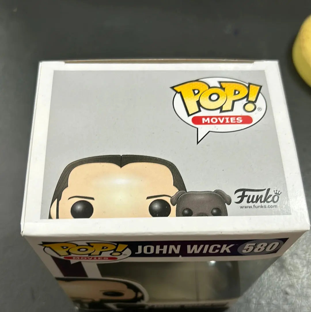 Funko POP John Wick With Dog #580 Vinyl Movies FRENLY BRICKS - Open 7 Days