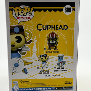 Funko POP! Games Cuphead - Aeroplane Ms. Chalice #899 - Vinyl Collectable FRENLY BRICKS - Open 7 Days