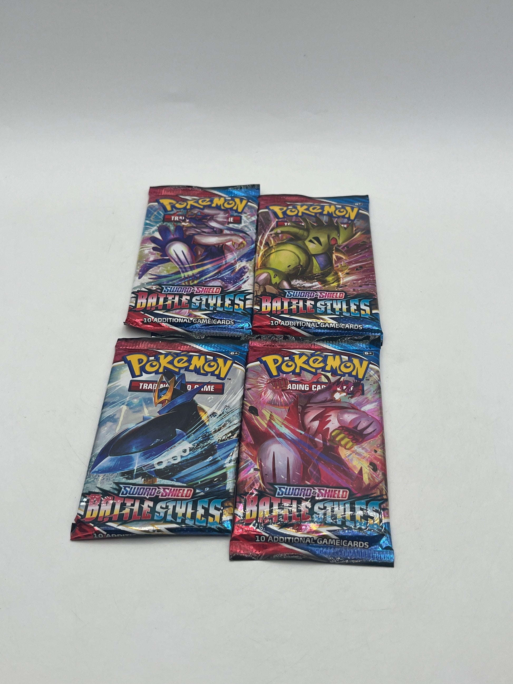 Sword & Shield Battle Styles Complete 4 Pack Art Set - Sealed FRENLY BRICKS - Open 7 Days