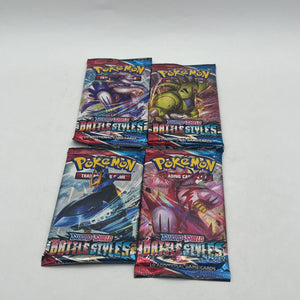 Sword & Shield Battle Styles Complete 4 Pack Art Set - Sealed FRENLY BRICKS - Open 7 Days