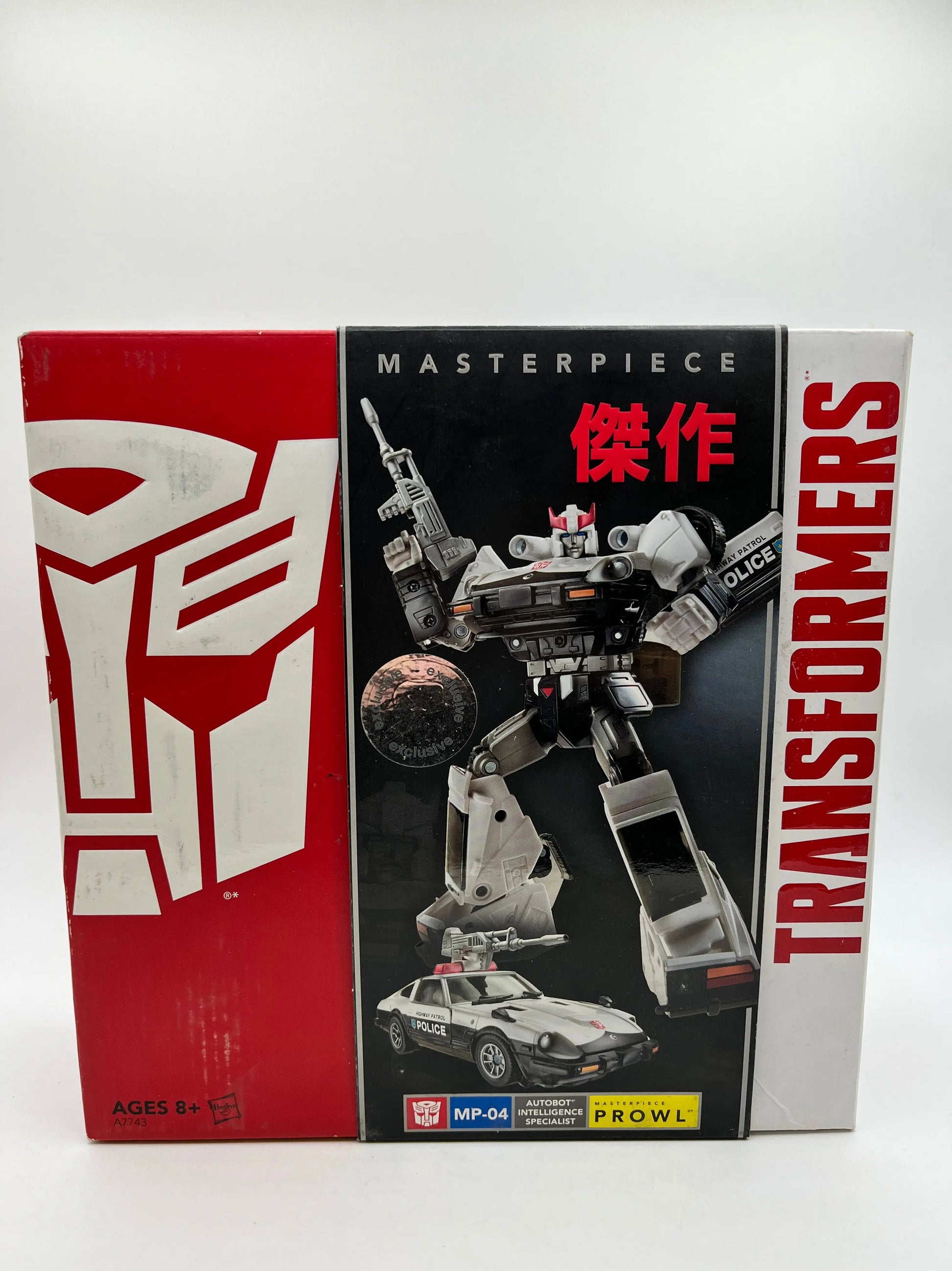 Transformers Masterpiece MP-04, Autobot PROWL Hasbro (Toys-R-Us Excl) - Sealed FRENLY BRICKS - Open 7 Days