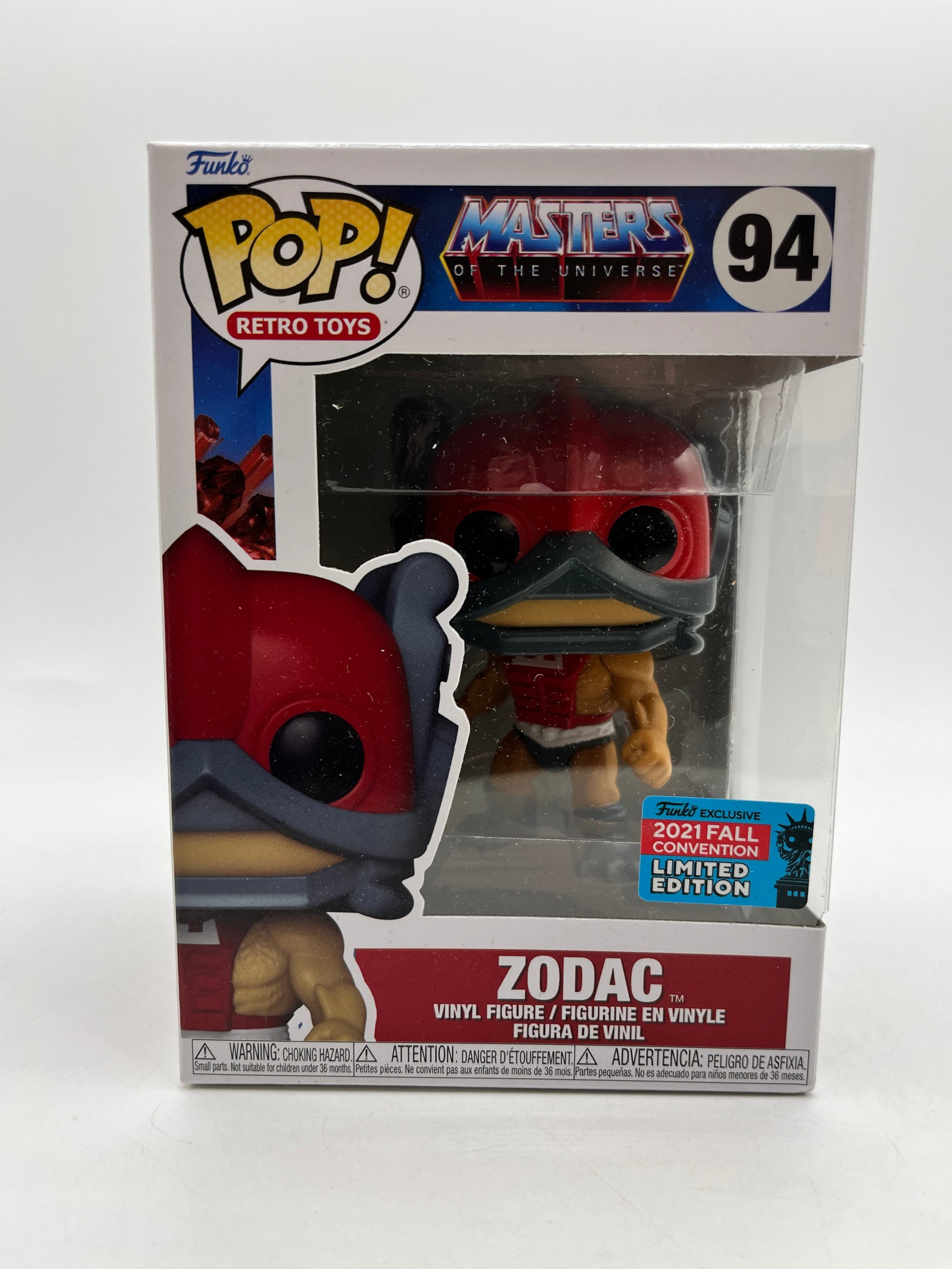 Funko POP! Retro Toys Masters of the Universe Zodac - 2021 Fall Convention Limited Edition FRENLY BRICKS - Open 7 Days