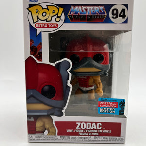 Funko POP! Retro Toys Masters of the Universe Zodac - 2021 Fall Convention Limited Edition FRENLY BRICKS - Open 7 Days