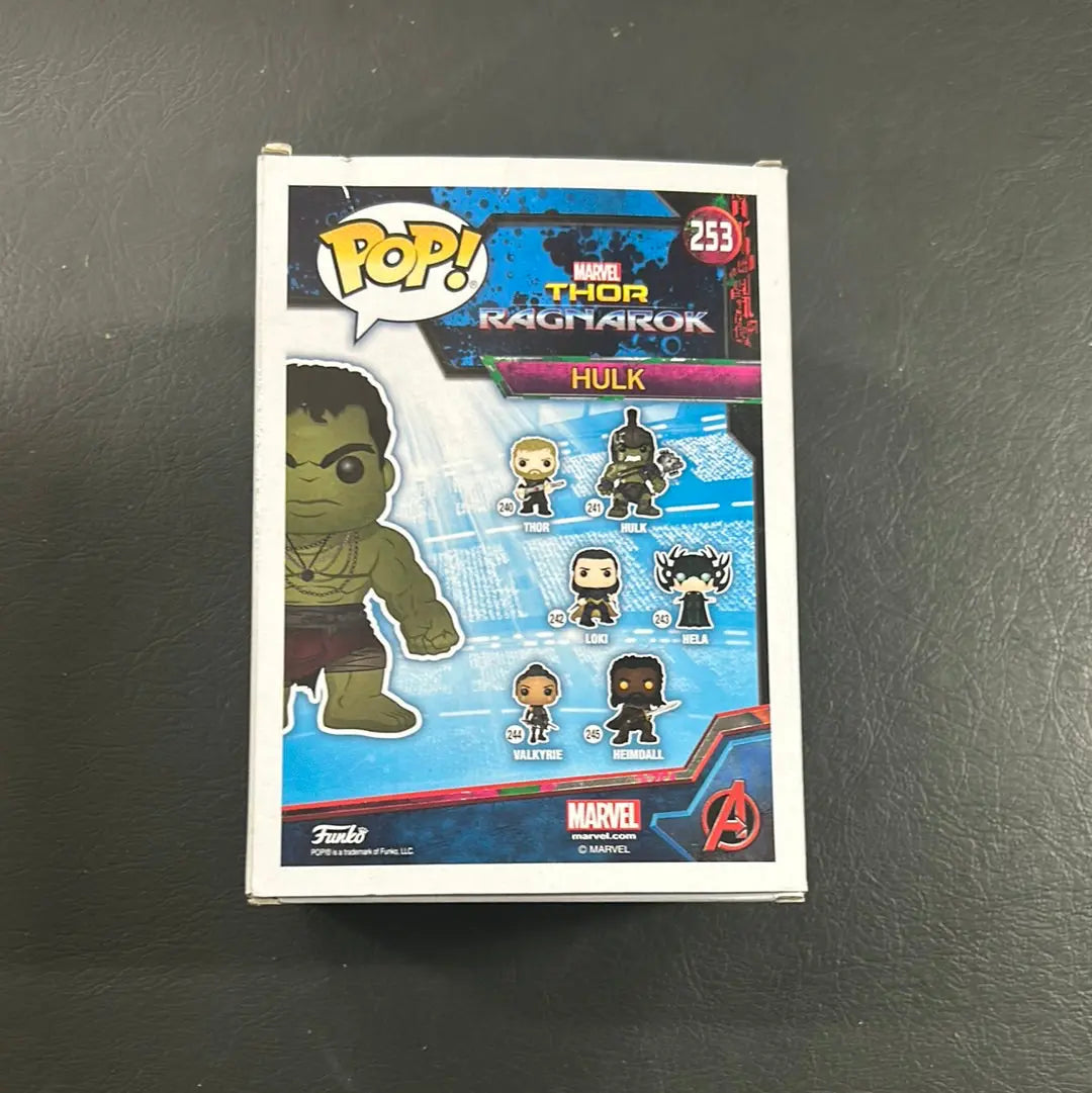 Funko Pop! Marvel: Thor Ragnarok: Hulk Fall Convention Exclusive #253  FRENLY BRICKS - Open 7 Days