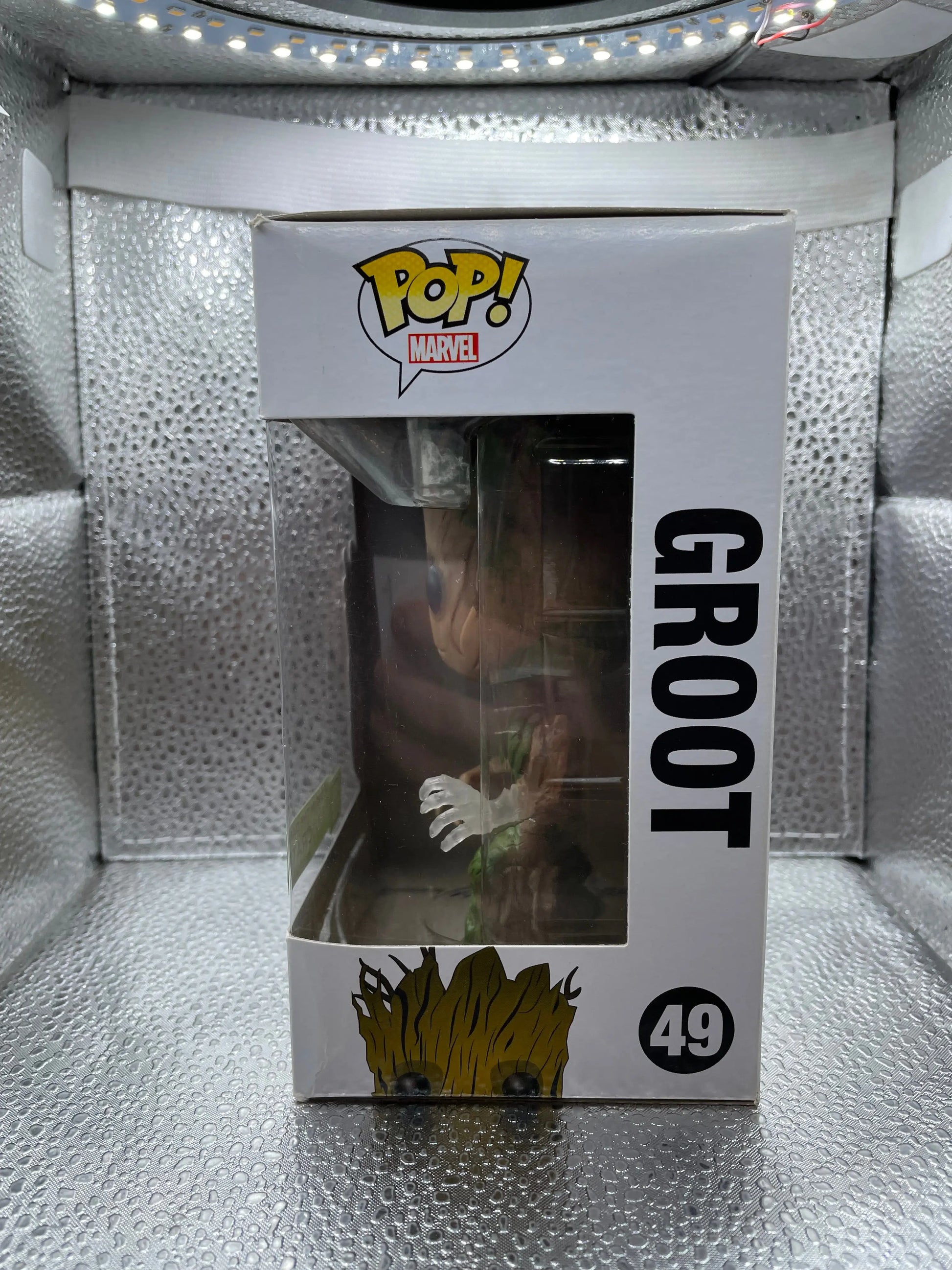 Funko Pop! Vinyl: Marvel - Groot - (Glow) - Loot Crate (LC) (Exclusive) #49 FRENLY BRICKS - Open 7 Days