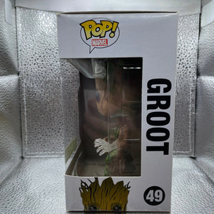 Funko Pop! Vinyl: Marvel - Groot - (Glow) - Loot Crate (LC) (Exclusive) #49 FRENLY BRICKS - Open 7 Days