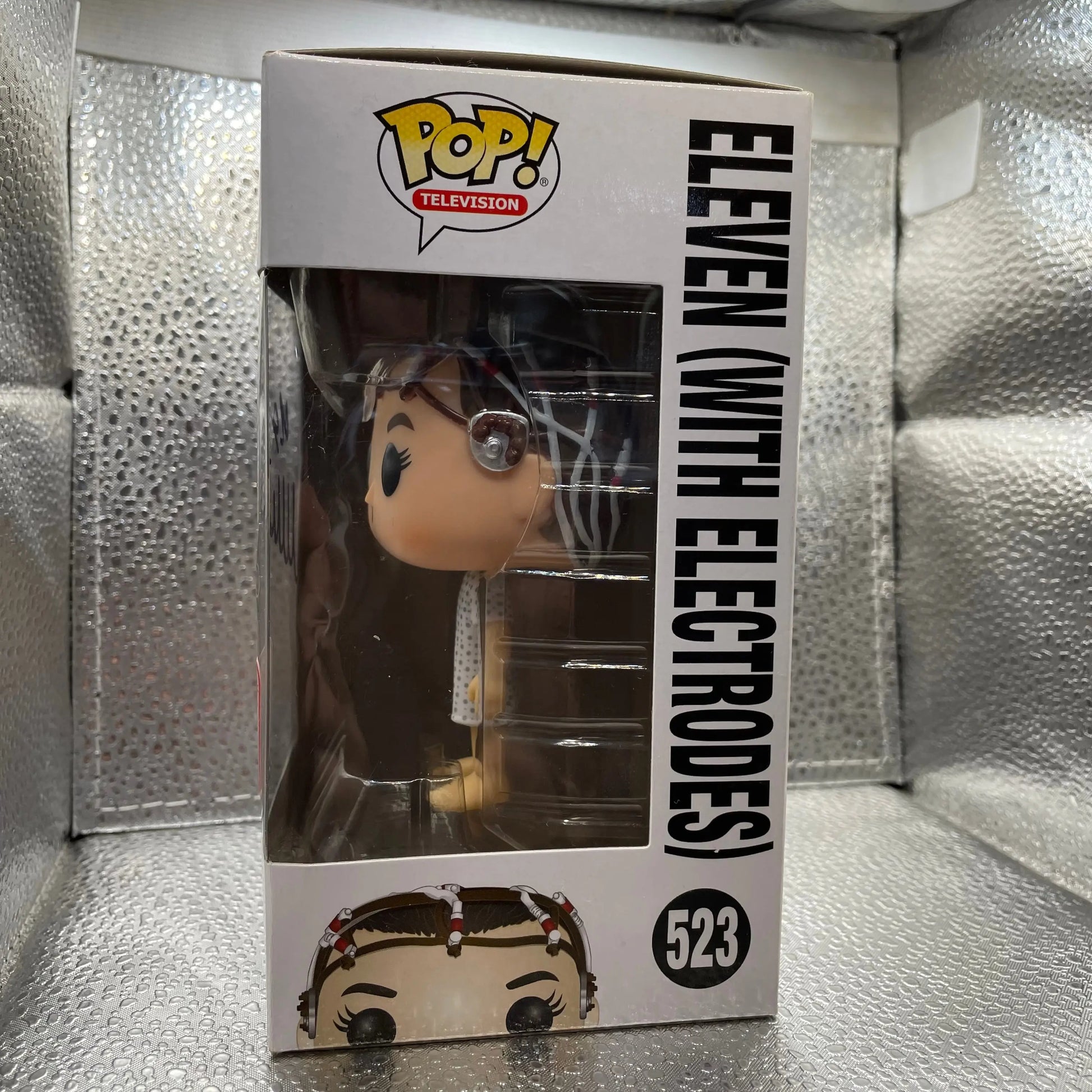 Funko Pop! Vinyl: Stranger Things - Eleven - (w/ Electrodes) - New York Comic 523 SIGNED NO COA FRENLY BRICKS - Open 7 Days