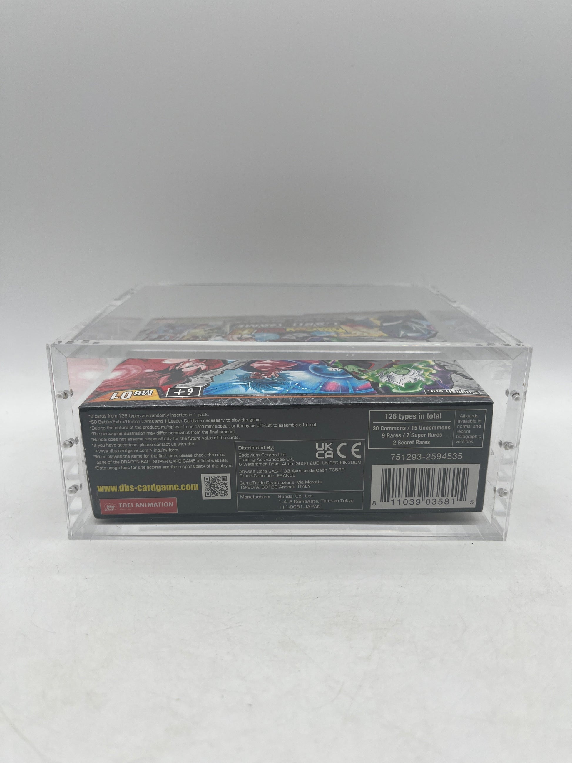 Dragon Ball Super TCG: Mythic Booster Box FRENLY BRICKS - Open 7 Days