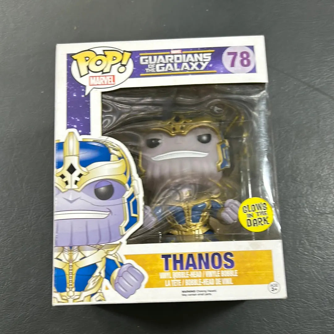 Guardians of the Galaxy #78 Thanos Glow in the Dark Funko Pop! Vinyl FRENLY BRICKS - Open 7 Days