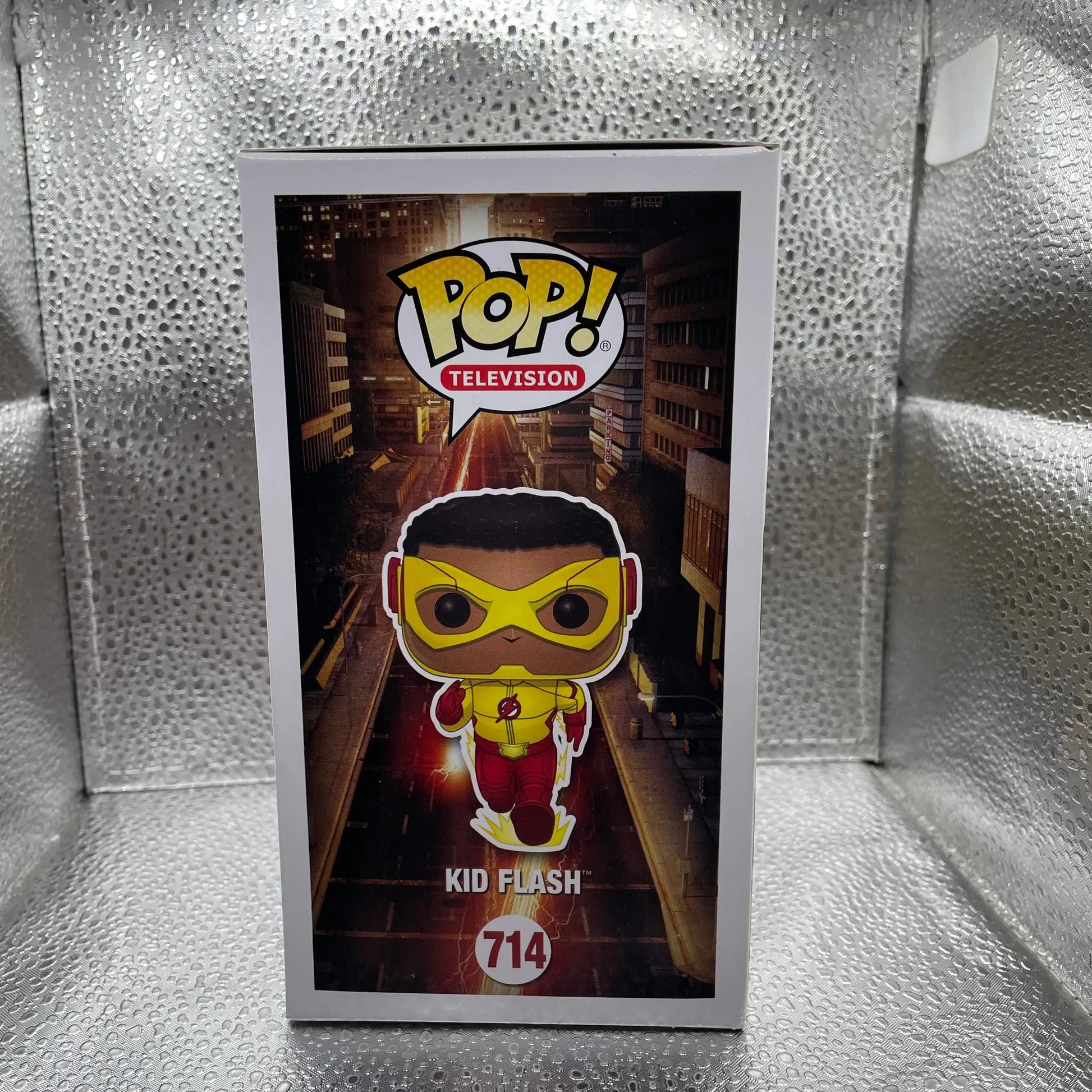 The Flash TV Series Kid Flash Signed Keiynan Lonsdale Pop Vinyl + Certificate OZ Comic Con FRENLY BRICKS - Open 7 Days