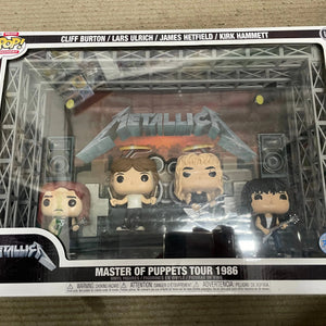 Funko POP Metallica Master Of Puppets Tour 1986 EXCLUSIVE SEALED NEW FRENLY BRICKS - Open 7 Days