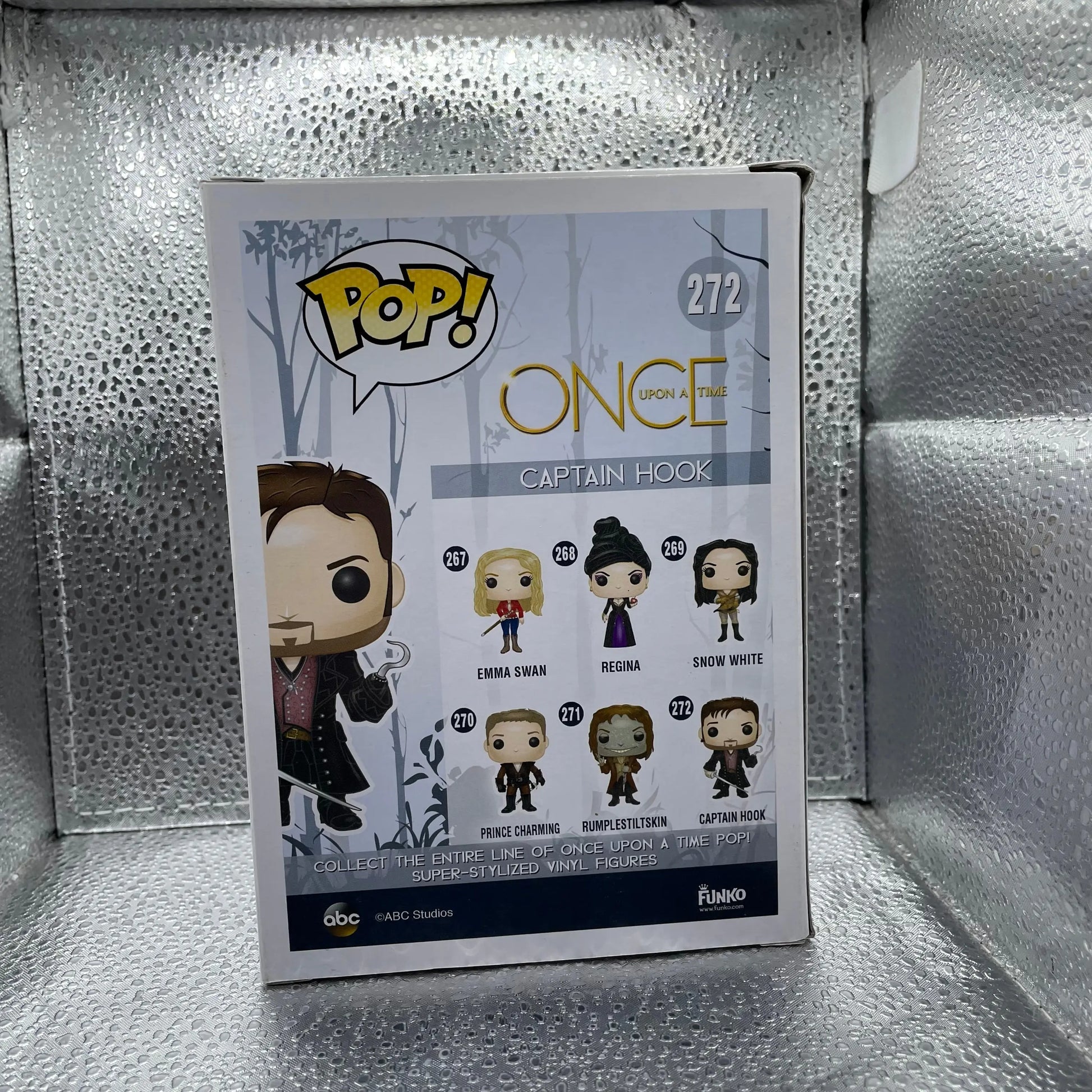 Captain Hook Pop 272 - Once Upon A Time Funko Pop! 2015 Vaulted FRENLY BRICKS - Open 7 Days