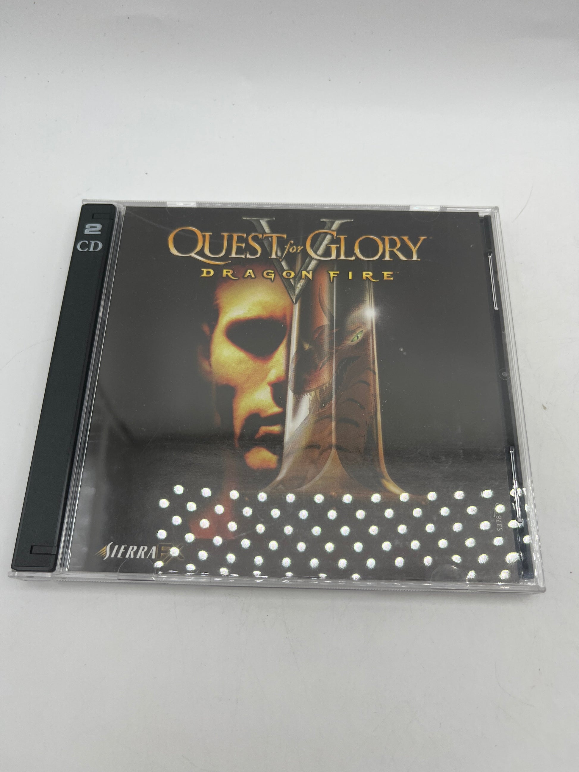 “Quest for Glory V Dragon Fire” from Sierra for both PC/MAC Big Box Game 1998 FRENLY BRICKS - Open 7 Days