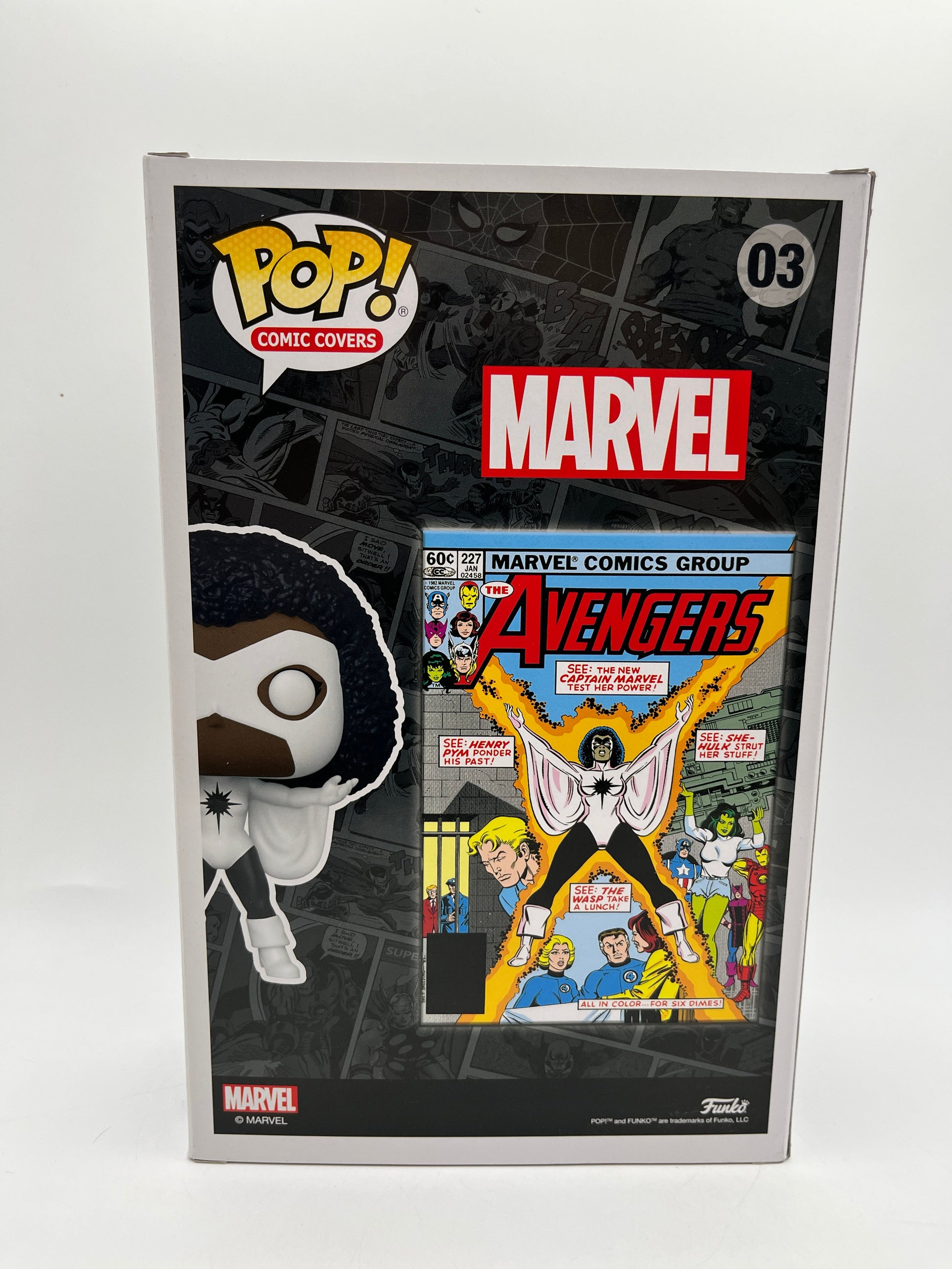 Funko POP! Comic Covers Marvel Captain Marvel (Monica Rambeau) #03 - Vinyl Collectable FRENLY BRICKS - Open 7 Days