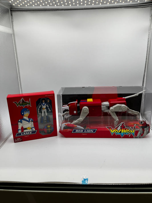 Adult Collector Mattel Voltron Defender of the Universe Red Lion & Lance FRENLY BRICKS - Open 7 Days