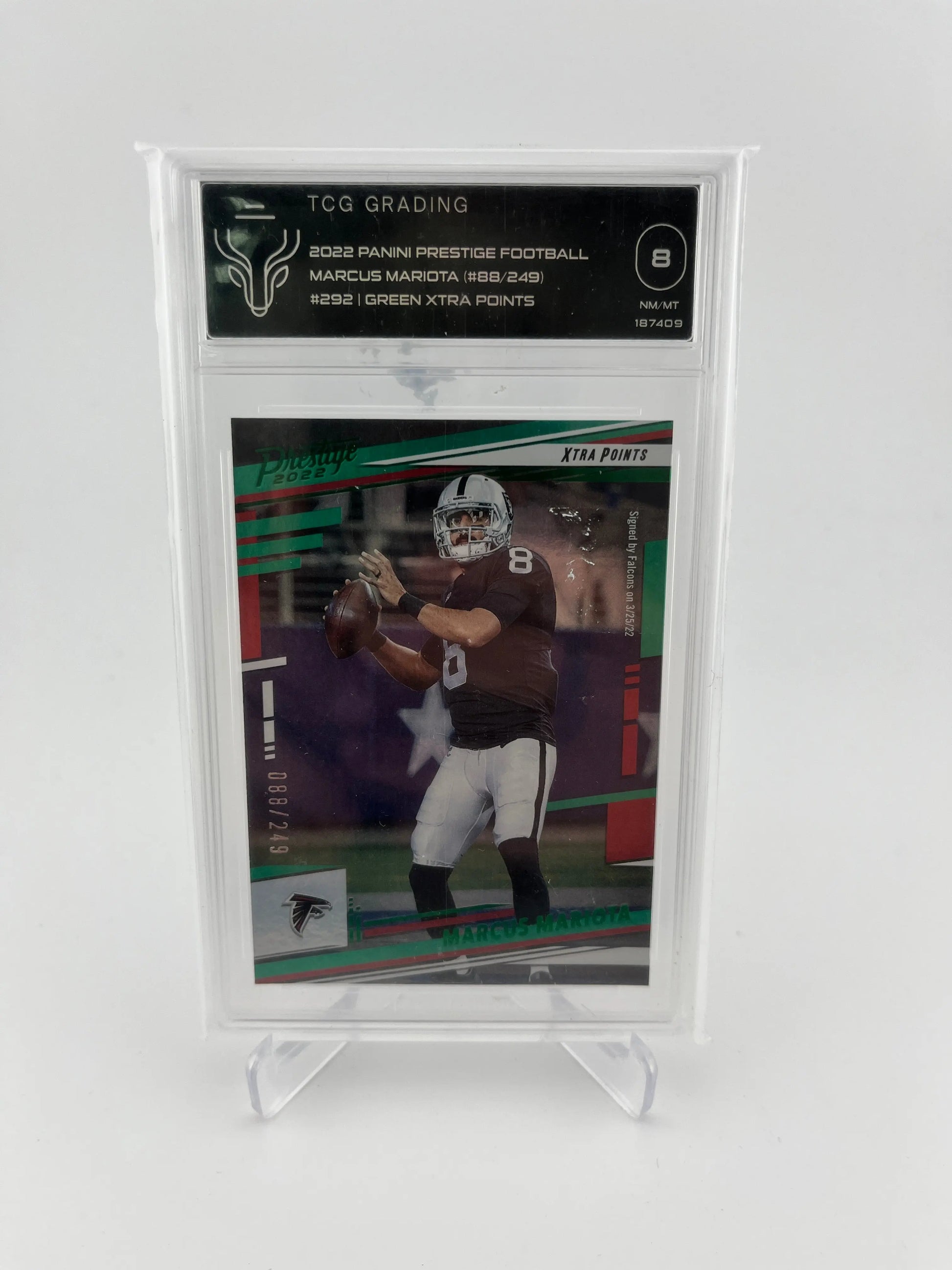 NFL Player Card Lot #4 Graded/Autographed/Numbered FRENLY BRICKS - Open 7 Days