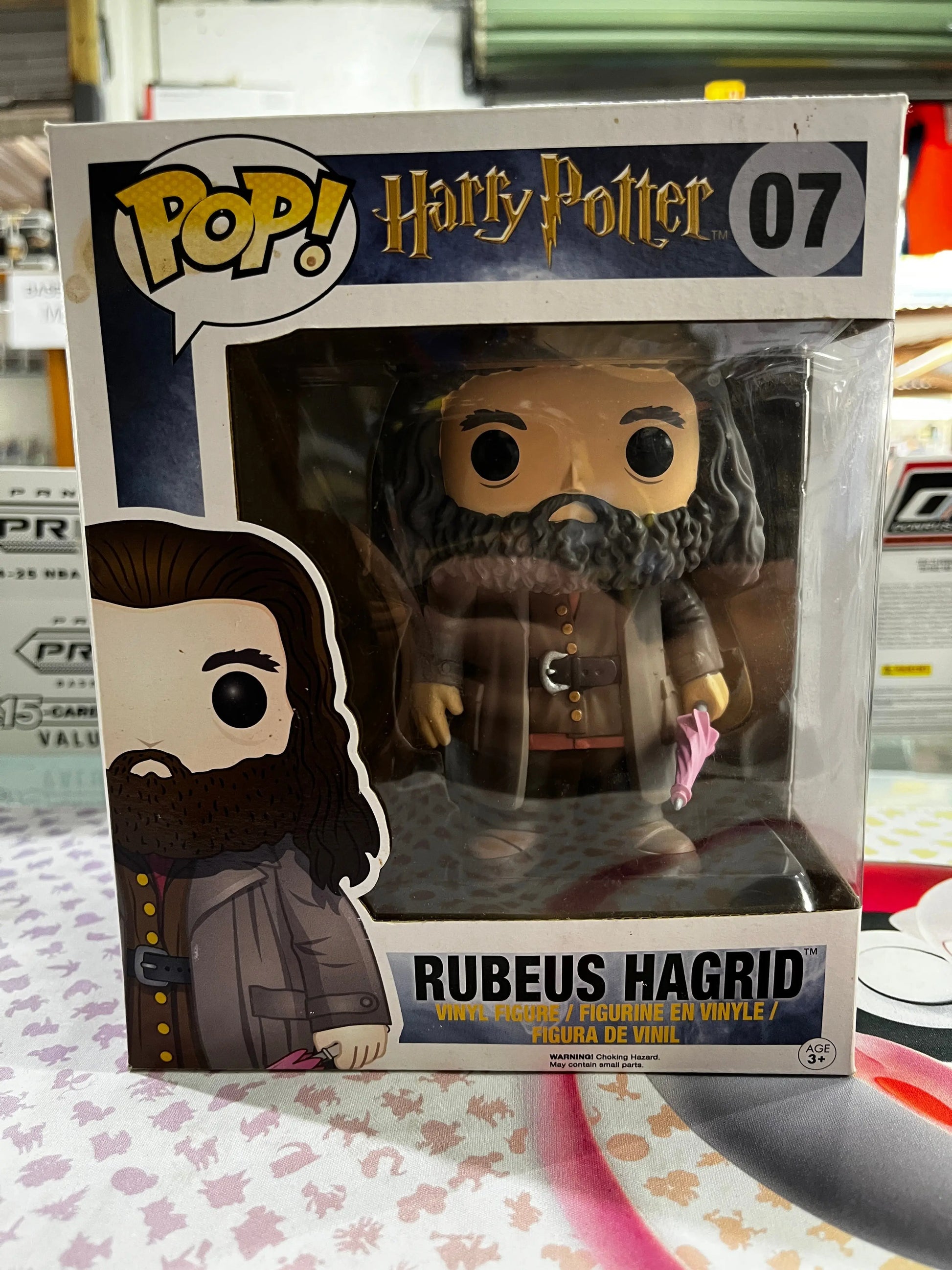 Funko Pop Vinyl Harry Potter Rubeus Hagrid #07 FRENLY BRICKS - Open 7 Days