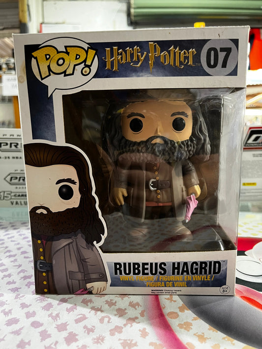 Funko Pop Vinyl Harry Potter Rubeus Hagrid #07 FRENLY BRICKS - Open 7 Days