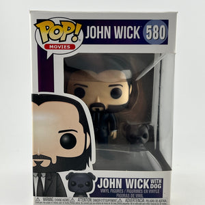 Funko POP! Movies - John Wick With Dog #580 - Vinyl Collectable FRENLY BRICKS - Open 7 Days