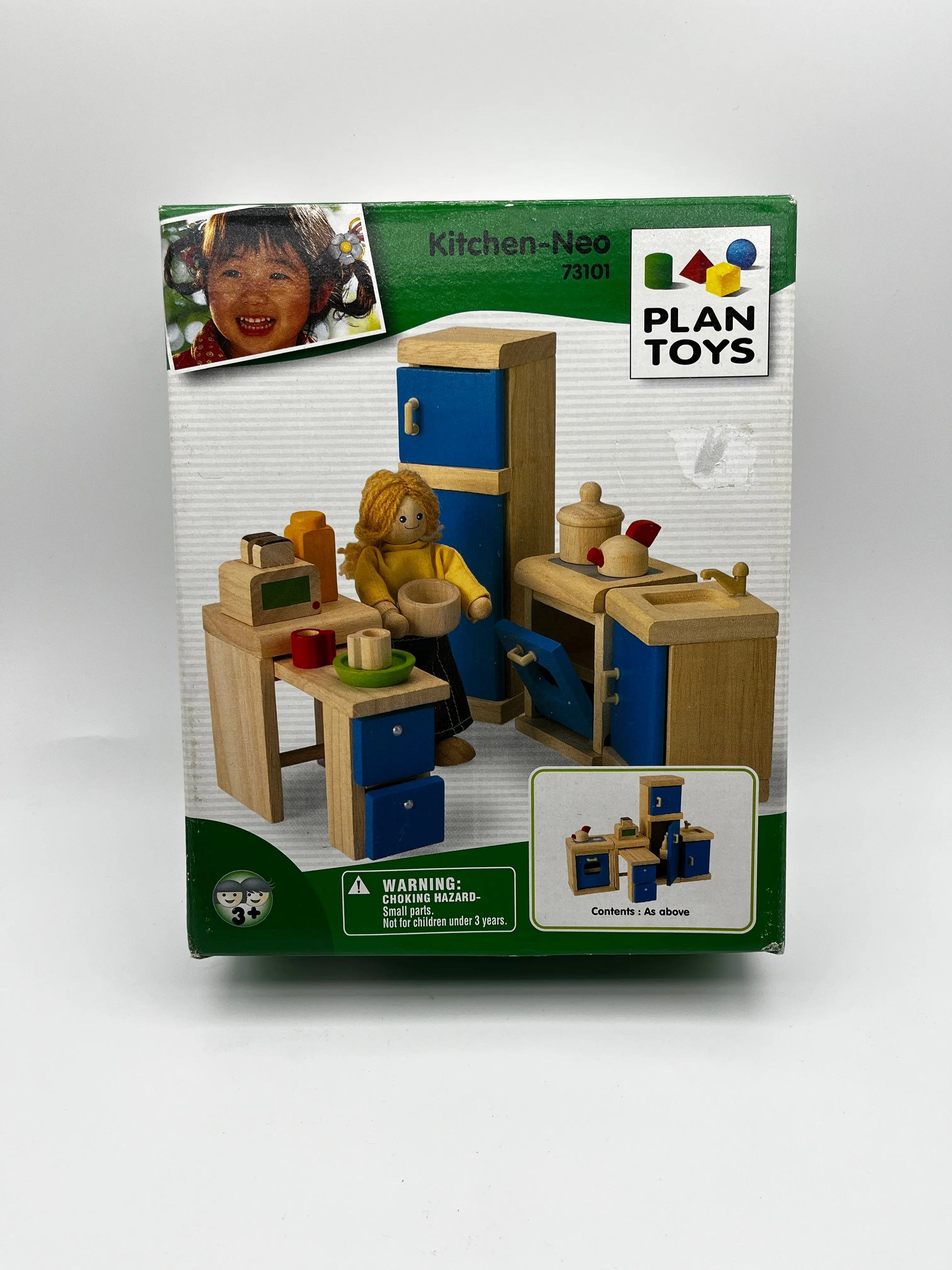 Plan Toys Dollhouse Kitchen Neo Set 73101 FRENLY BRICKS - Open 7 Days