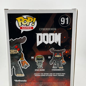 Funko POP! Games Doom - CyberDemon #91 - Vinyl Collectable FRENLY BRICKS - Open 7 Days