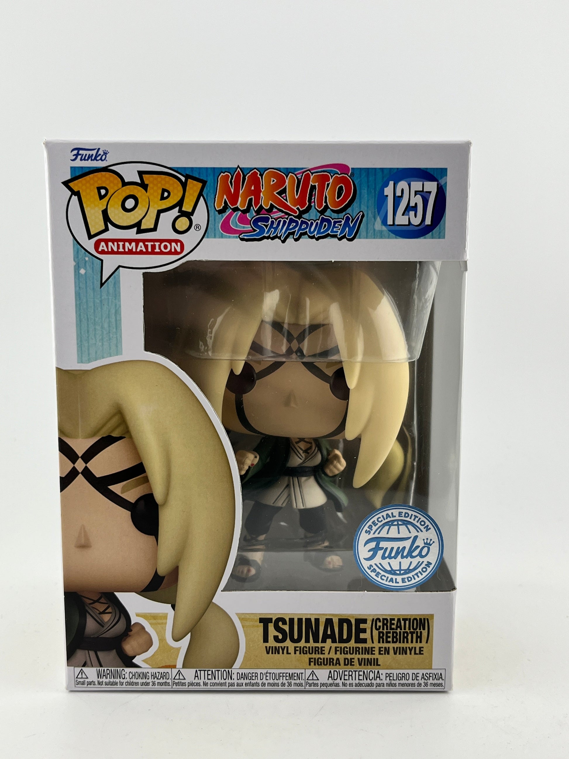 Funko POP! Animation Naruto Shippuden - Tsunade (Creation Rebirth) #1257 - Special Edition FRENLY BRICKS - Open 7 Days