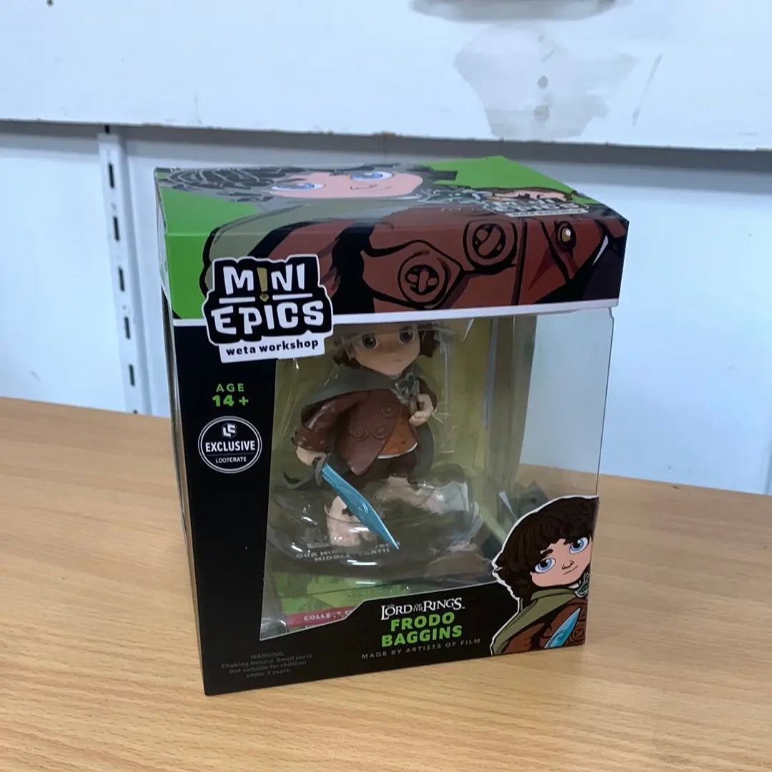 Lord of the Rings Frodo Baggins - Mini Epics Vinyl Figurine Lootcrate Exclusive FRENLY BRICKS - Open 7 Days