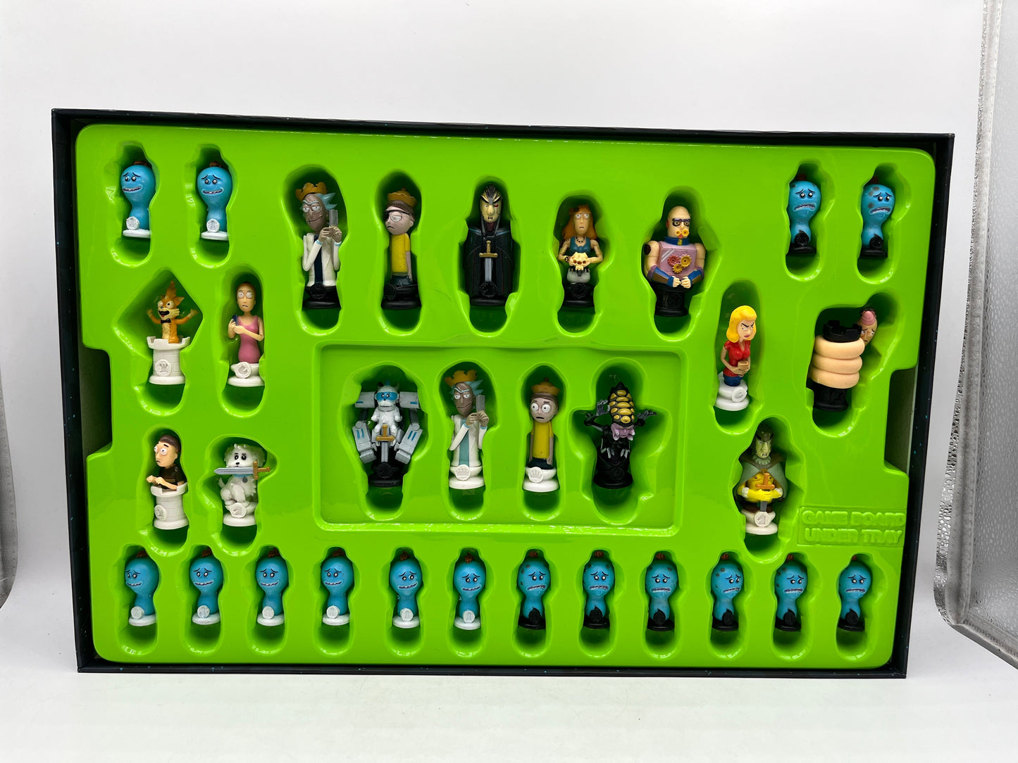 Rick and Morty - Collector’s Chess Set - Complete - Used FRENLY BRICKS - Open 7 Days