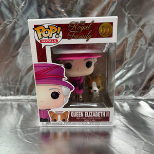 Funko POP Royals - The Royal Family  Queen Elizabeth II #01 FRENLY BRICKS - Open 7 Days