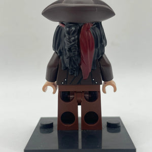 LEGO Minifigure Pirates of the Caribbean - poc011 Captain Jack Sparrow - (Complete, Genuine) FRENLY BRICKS - Open 7 Days