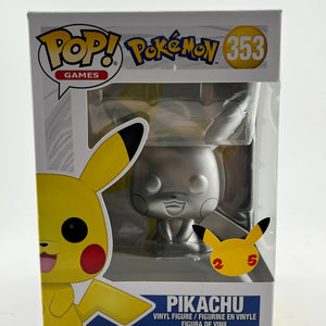 Funko POP! Games Pokémon - Pikachu #353 - 25th Anniversary FRENLY BRICKS - Open 7 Days