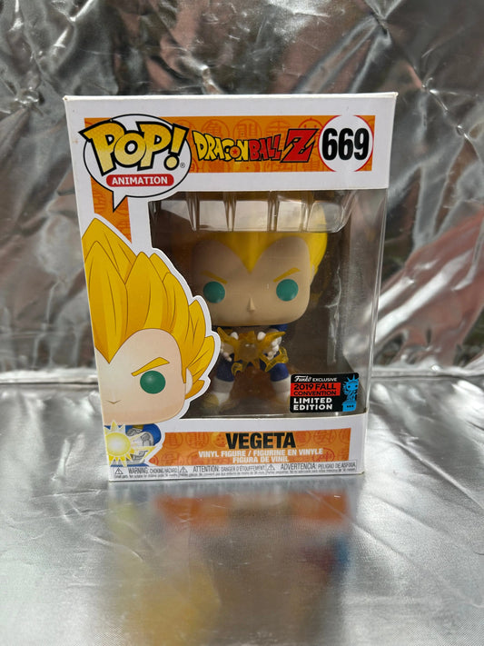 Funko POP Animation - Dragon Ball Z - Vegeta #669 FRENLY BRICKS - Open 7 Days