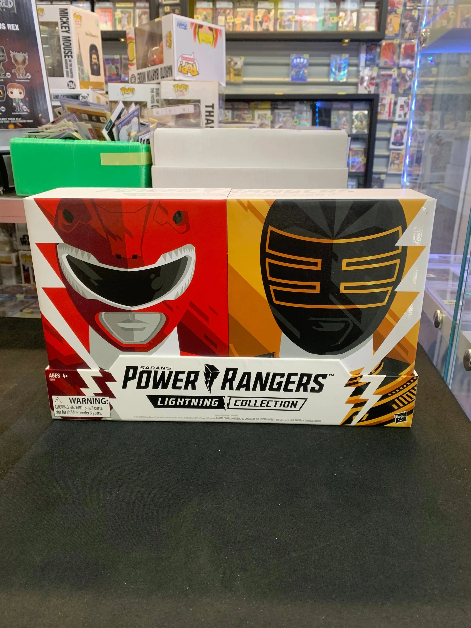 Power Rangers Lightning Collection Red and Zeo Gold SDCC Exclusive Hasbro FRENLY BRICKS - Open 7 Days