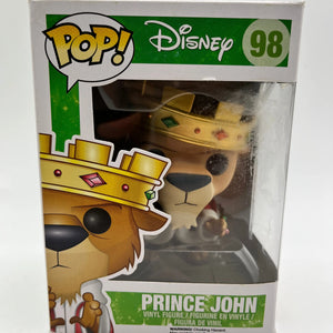 Funko Pop Vinyl Disney Prince John #98 FRENLY BRICKS - Open 7 Days