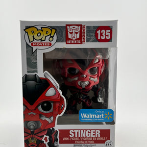 Funko POP! Movies Transformers- Stinger #135 - Walmart Exclusive - Vinyl Collectable FRENLY BRICKS - Open 7 Days