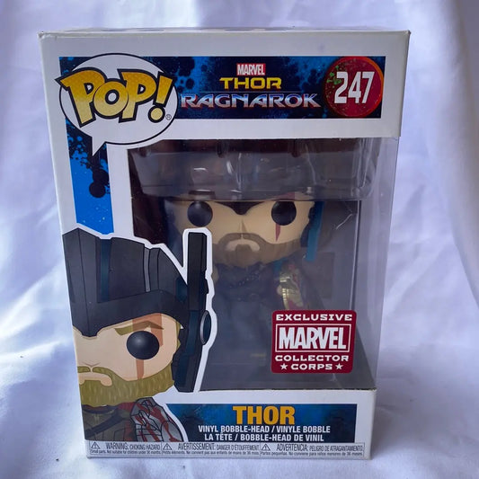 Funko POP! Thor #247 Marvel Collector Corps - FRENLY BRICKS - Open 7 Days