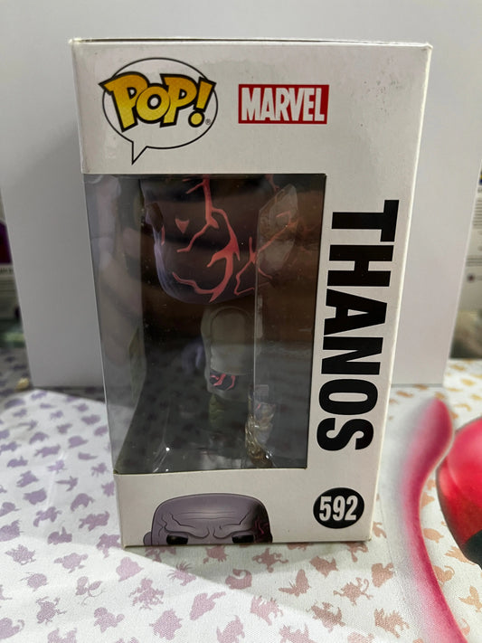 Funko Pop Vinyl Marvel Avengers Endgame Thanos Limited Edition #592 FRENLY BRICKS - Open 7 Days