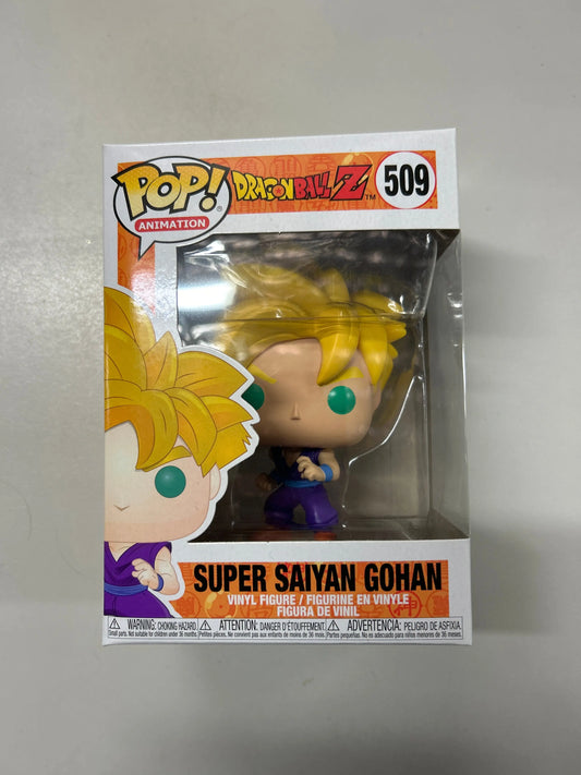 Pop Vinyl #509 Super Saiyan Gohan FRENLY BRICKS - Open 7 Days