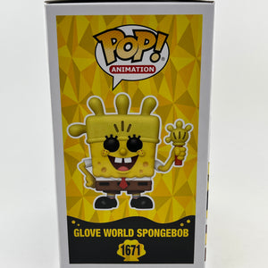 Funko POP! Animation SpongeBob SquarePants - Glove World SpongeBob #1671 - Vinyl Collectable FRENLY BRICKS - Open 7 Days