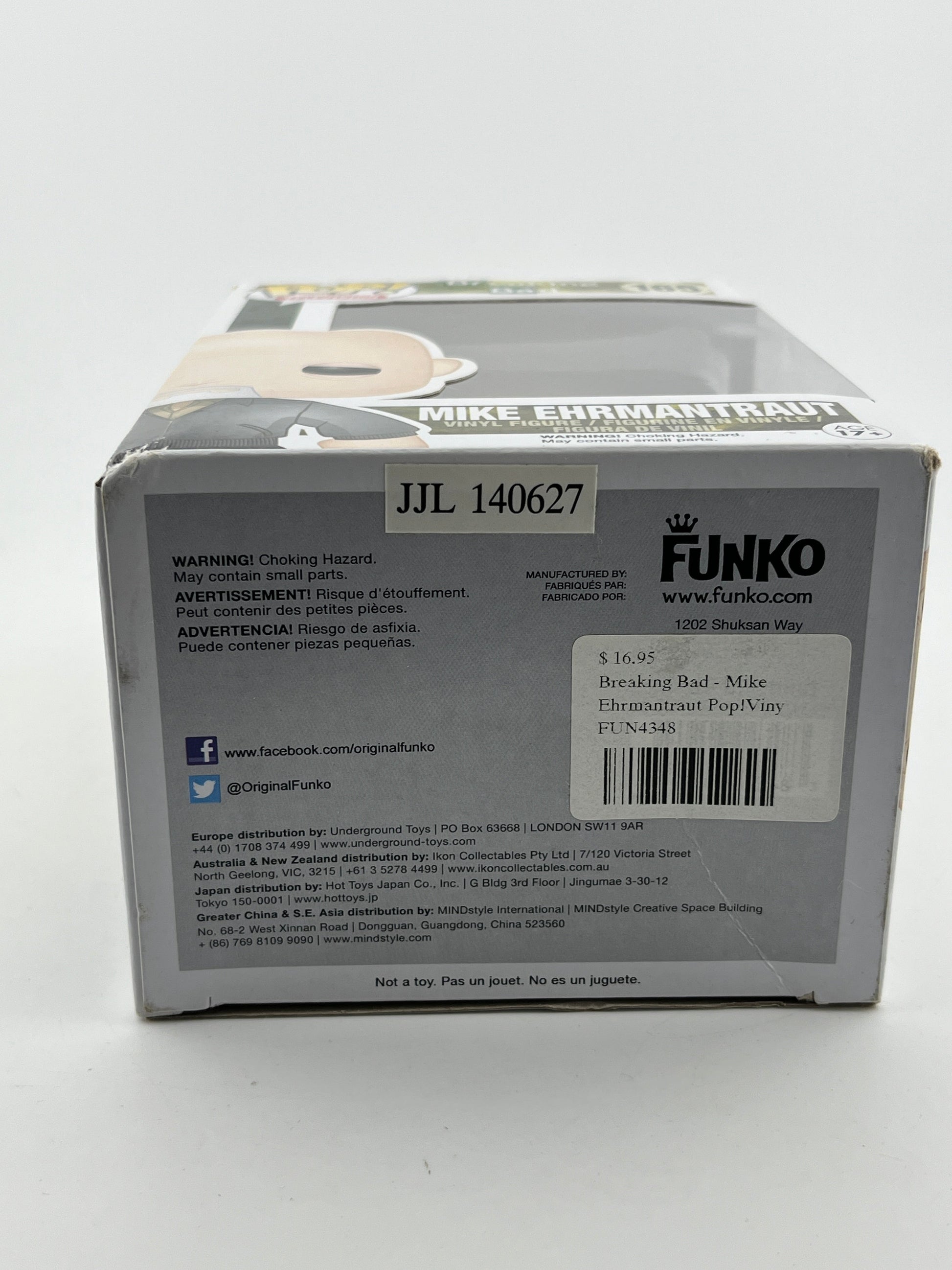 Funko POP! Television Breaking Bad - Mike Ehrmantraut #165 FRENLY BRICKS - Open 7 Days