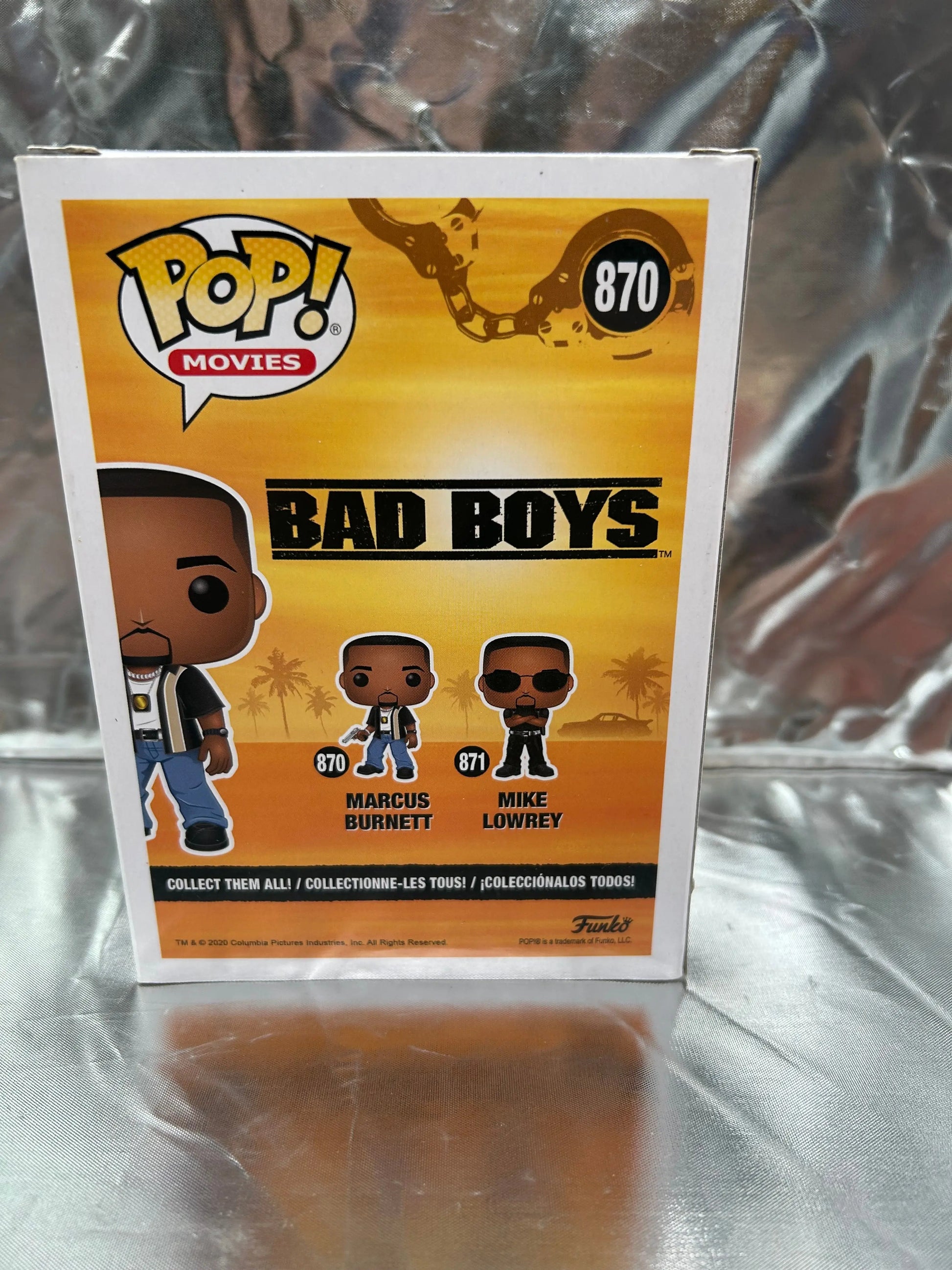 Funko POP Movies - Bad Boys - Marcus Burnett FRENLY BRICKS - Open 7 Days