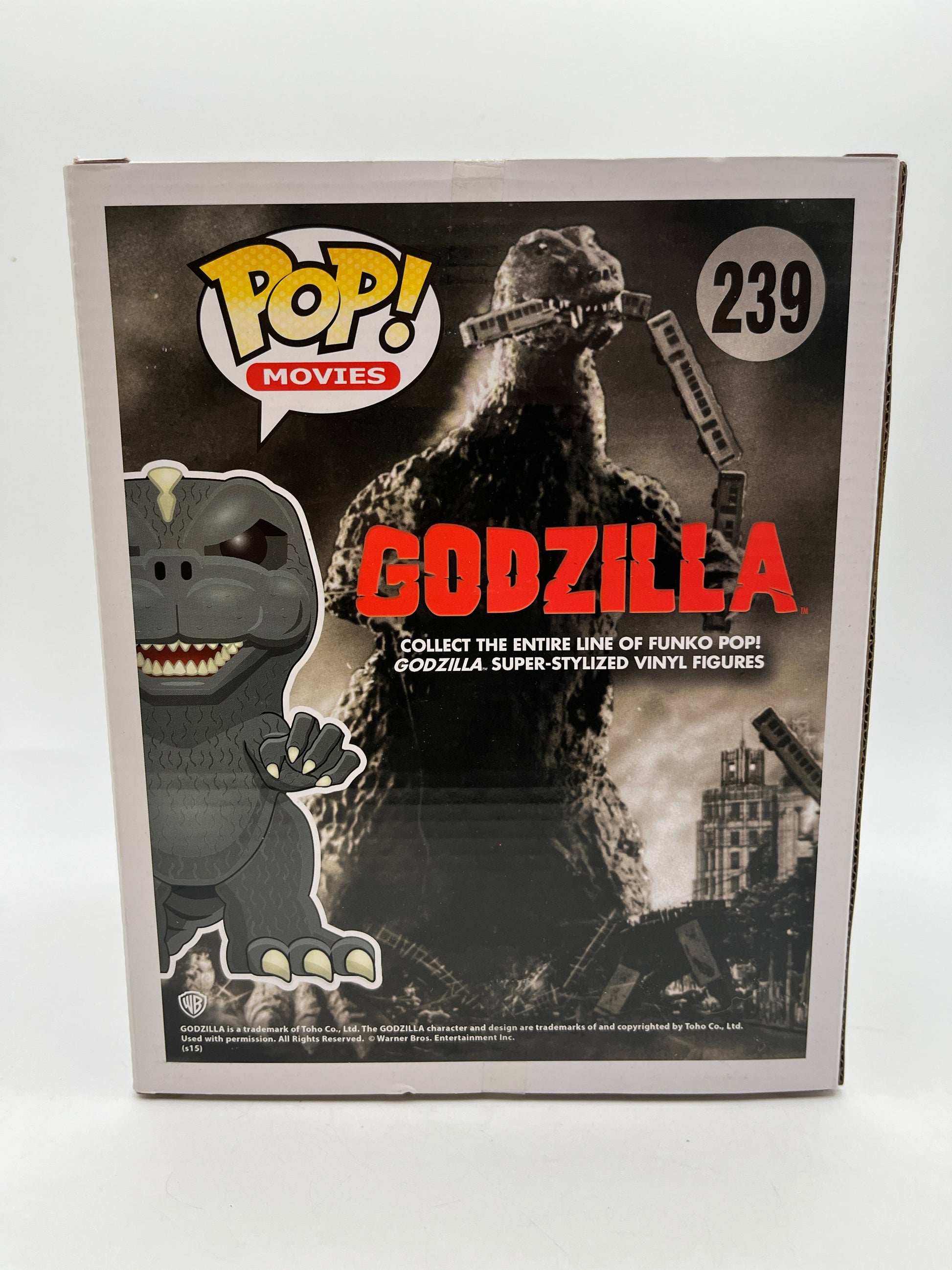 Funko POP! Movies Godzilla - #239 Godzilla - Vinyl Collectable FRENLY BRICKS - Open 7 Days